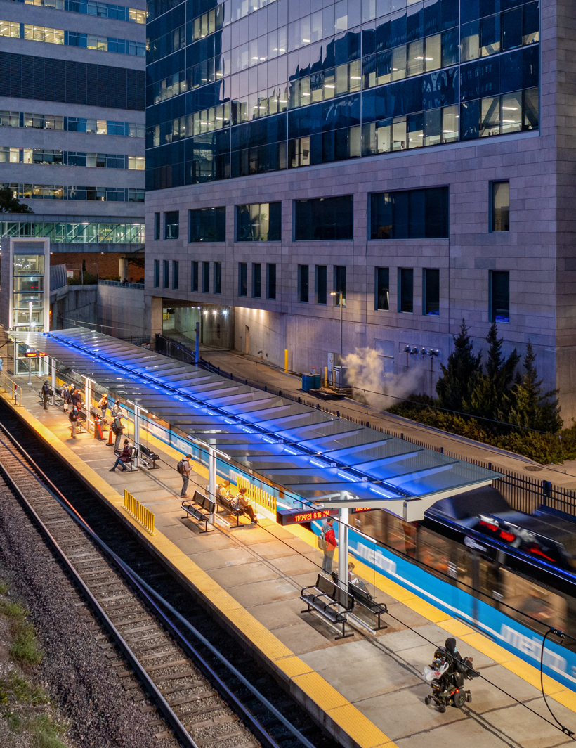 Central West End<br />MetroLink Station